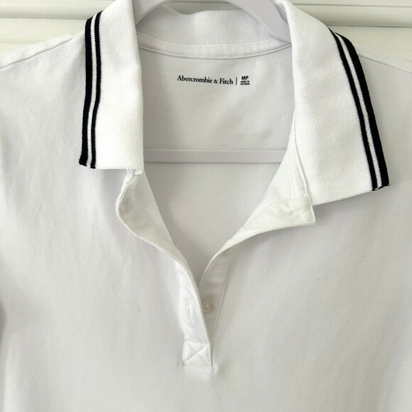 Abercrombie White & Navy Polo Dress - Picture 3 of 6